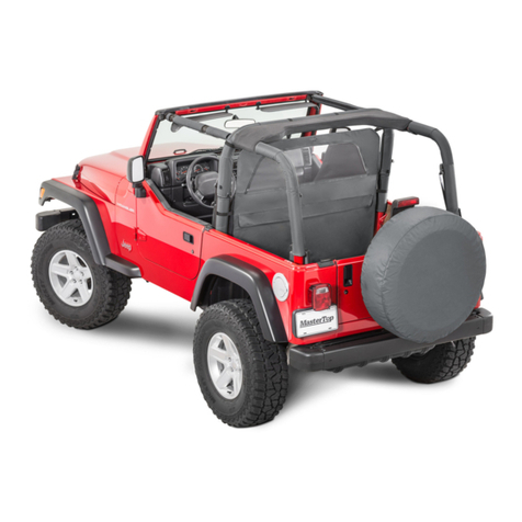 MasterTop Jeep CJ User manual