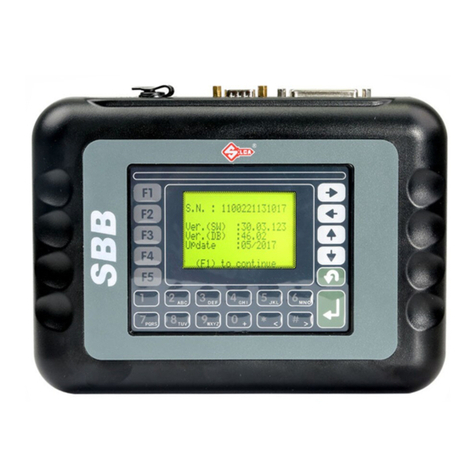 Silca SBB User manual