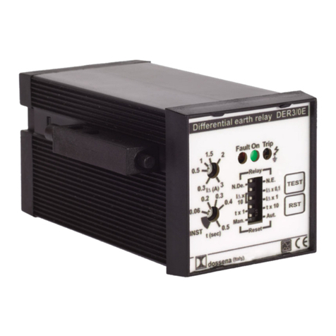 Dossena DER3/0 Series User manual Dossena DER3/0 Series User manual