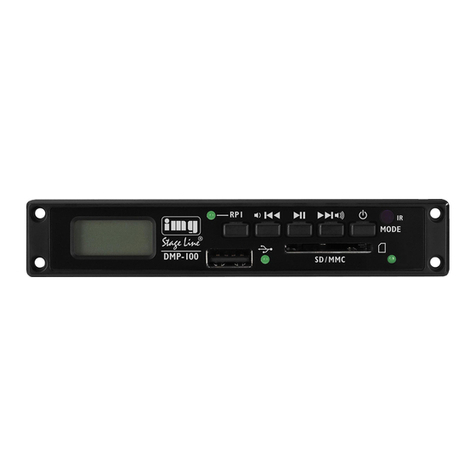 Monacor IMG Stageline DMP-100 quick guide