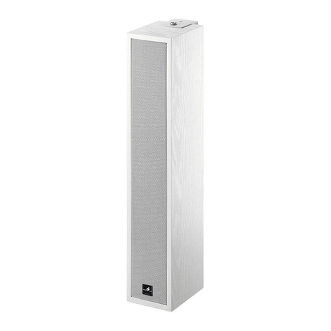 Monacor ETS-340TW/BN User manual