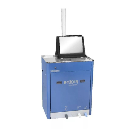 Drester Boxer Double Combo DB22C Operation manual