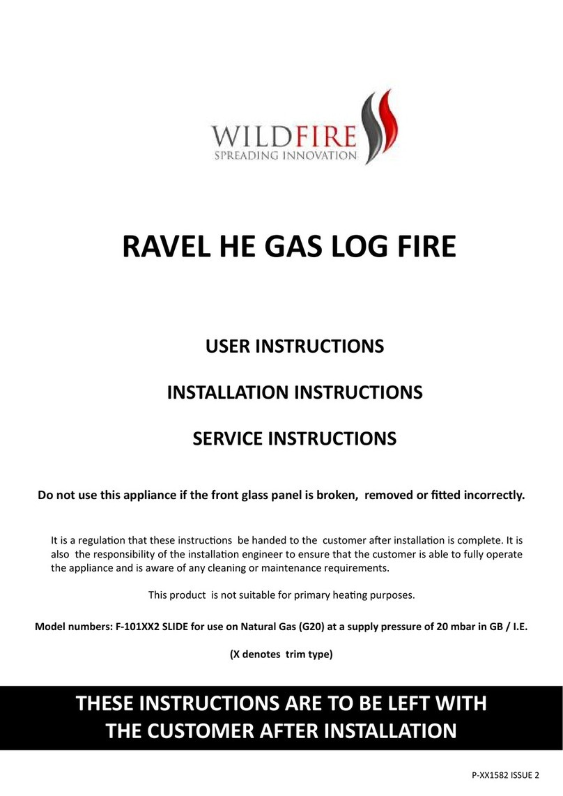 Wildfire RAVEL HE F-101 2 Series User manual