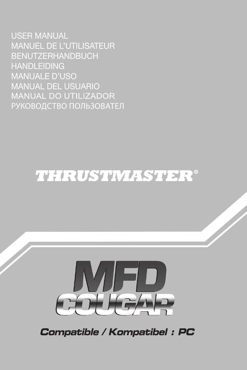 Thrustmaster MFD Cougar User manual