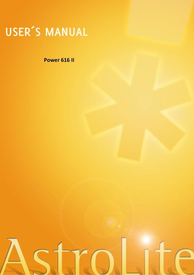 Astrolite Power 616 II user manual