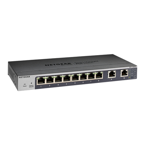 NETGEAR GS110EMX User manual