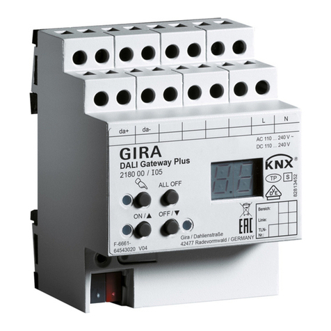 Gira Plus User manual