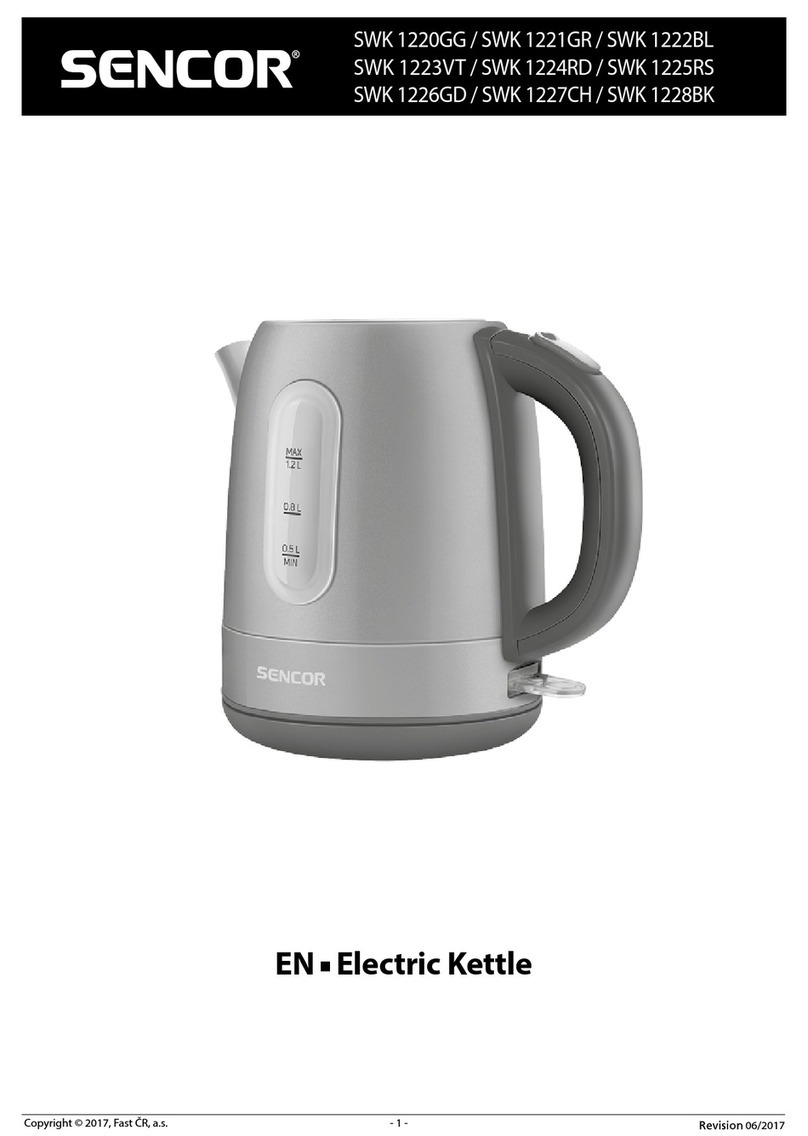 Sencor SWK 1220GG user manual