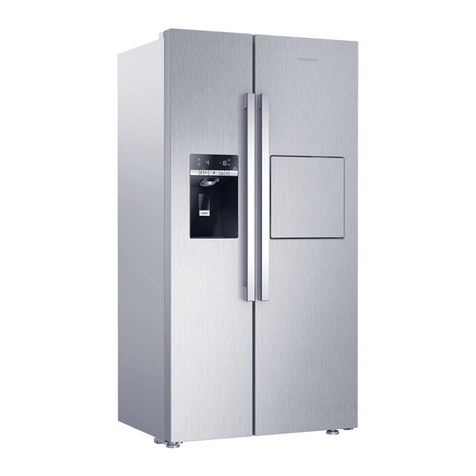 Grundig GSBS14620XWF User manual
