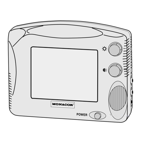 Monacor TVLCD-400COL quick guide