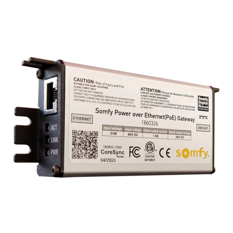 SOMFY Digital Network 1860326 Programming guide