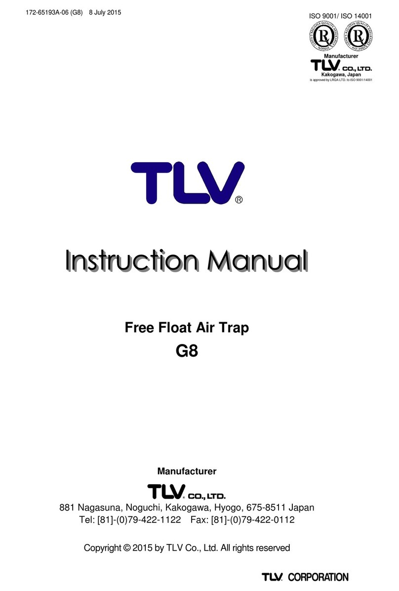 TLV G8 instruction manual