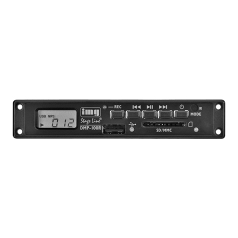 Monacor DMP-100R quick guide