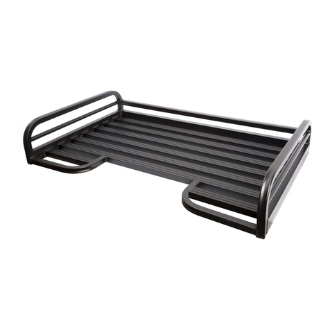 Great day MIGHTY-LITE REAR RACK User manual