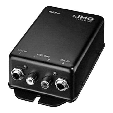 Monacor IMG Stageline MPR-6 User manual