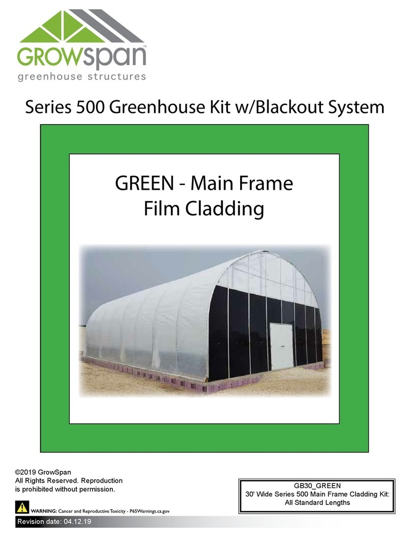 GrowSpan 500 Series manual
