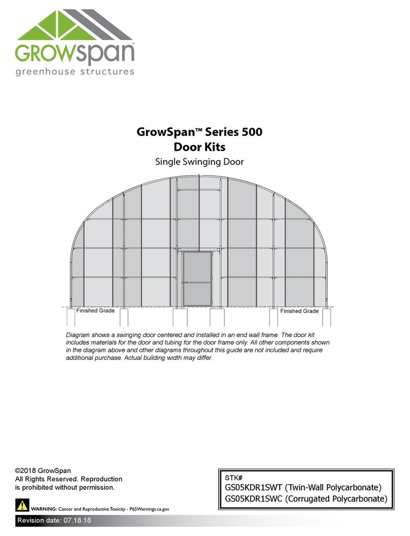 GrowSpan 500 Series manual