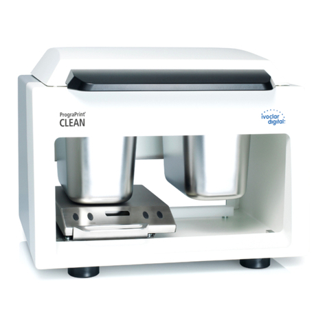 Ivoclar digital PrograPrint Clean Short instructions