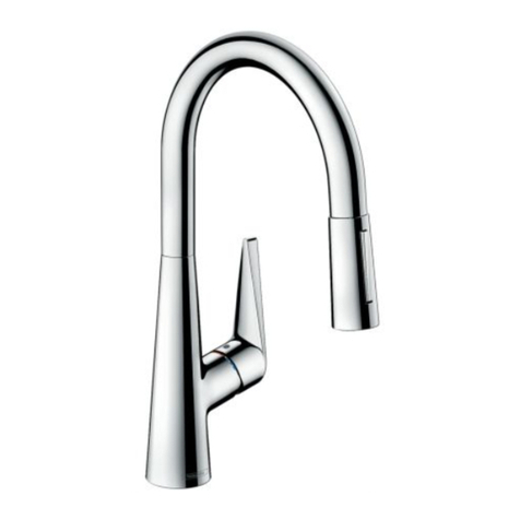 Hans Grohe Talis M51 200 2jet 73851 Series Instructions for use/assembly instructions Hans Grohe Talis M51 200 2jet 73851 Series Instructions for use/assembly instructions