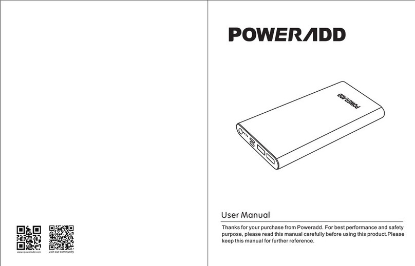 Poweradd Pilot 4GS Pro User manual