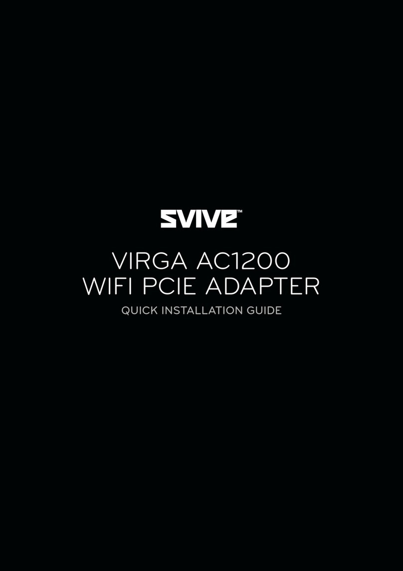 Svive Virga AC1200 Quick installation guide
