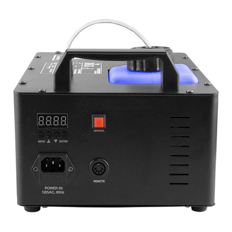 Chauvet DJ Geyser T6 Quick reference guide