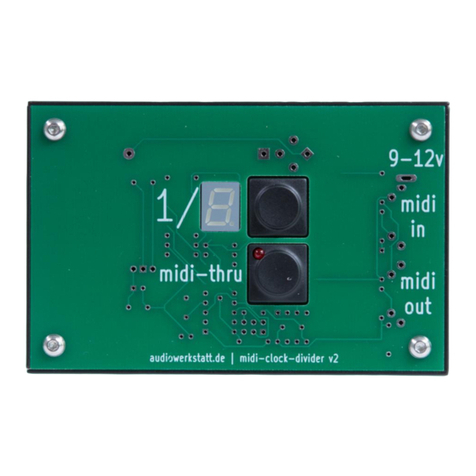 audiowerkstatt midi-clock-divider v2 quick start guide