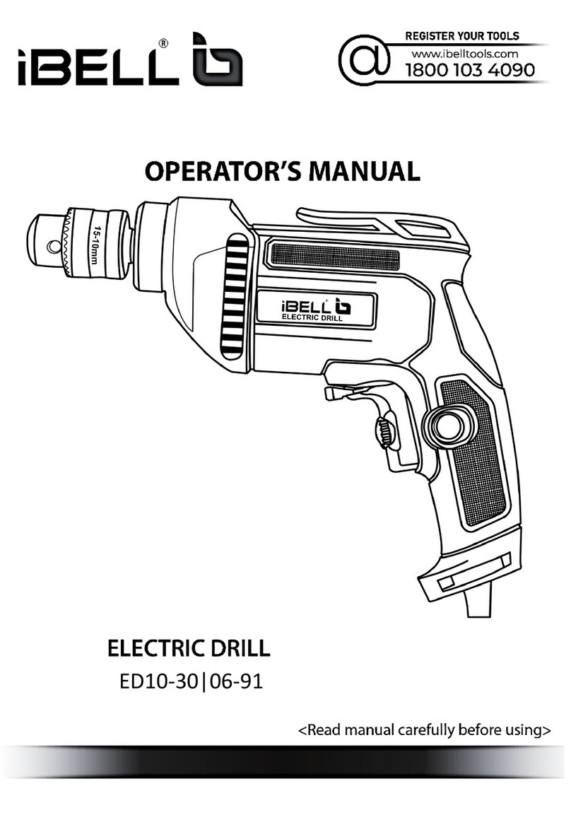 iBell Tools ED10-30/06-91 Operator's manual