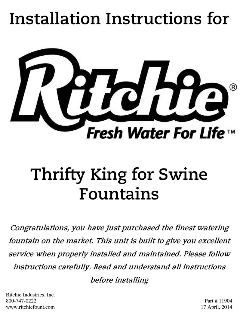 Ritchie Thrifty King for Swine HG 2 installation instructions