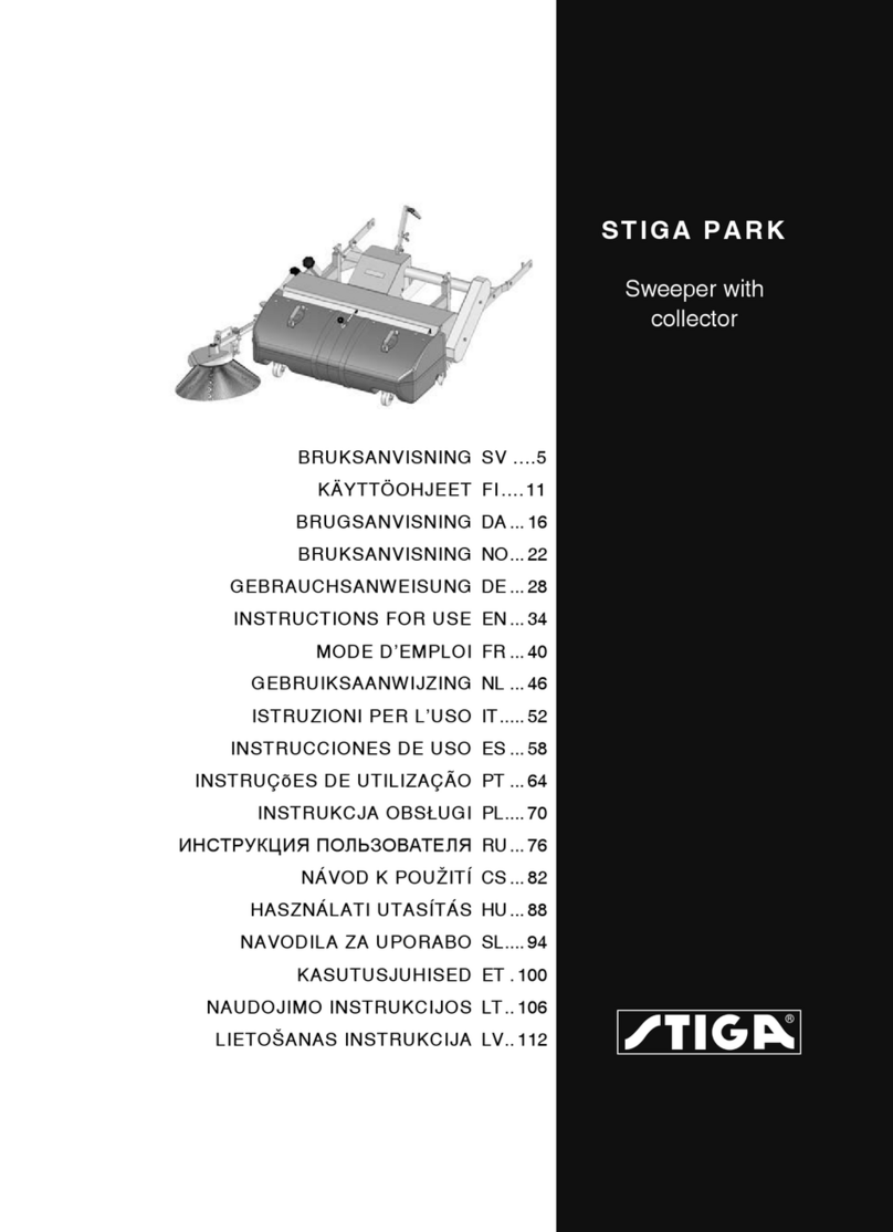 Stiga PARK FKM 900 KA Instructions for use
