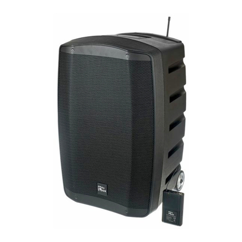 thomann THE BOX MBA120W MKII User manual
