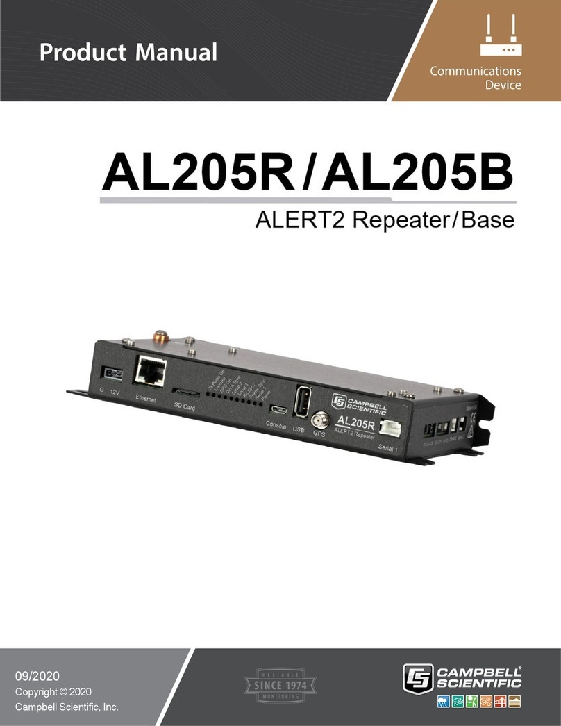 Campbell AL205R product manual