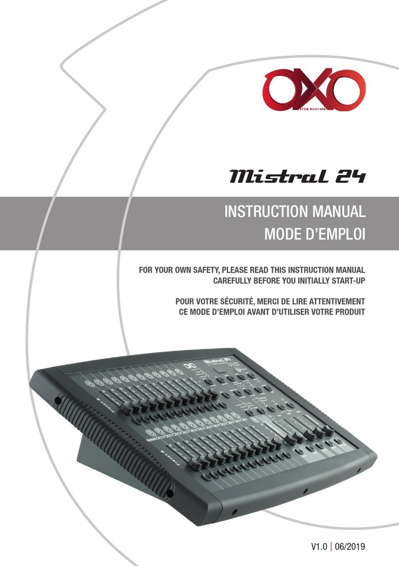 OXO Mistral 24 instruction manual