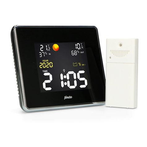Alecto WS-1550 User manual