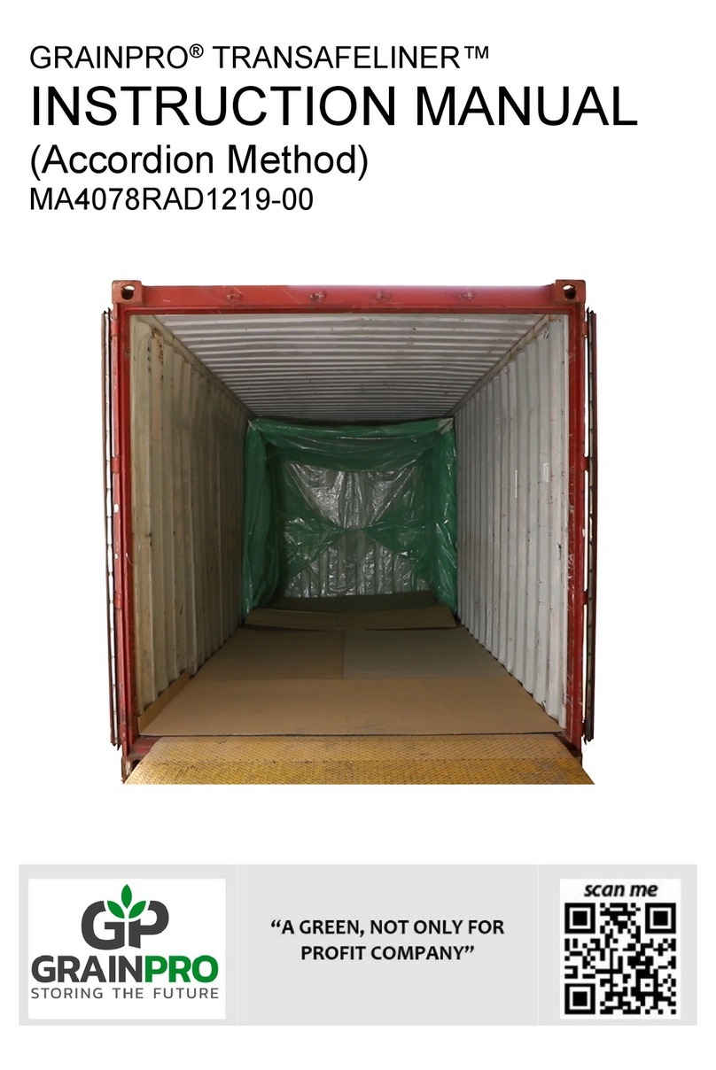 GrainPro TRANSAFELINER instruction manual