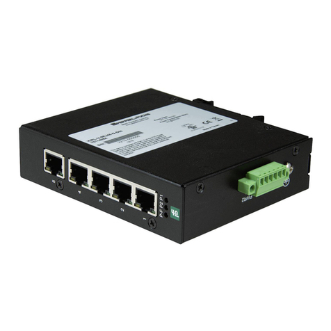 Pepperl+Fuchs RocketLinx ICRL-U-5RJ45-G-DIN User manual