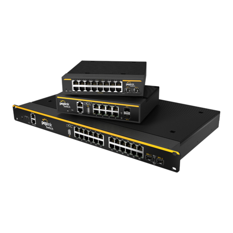 peplink PEPWAVE SD Switch Series User manual