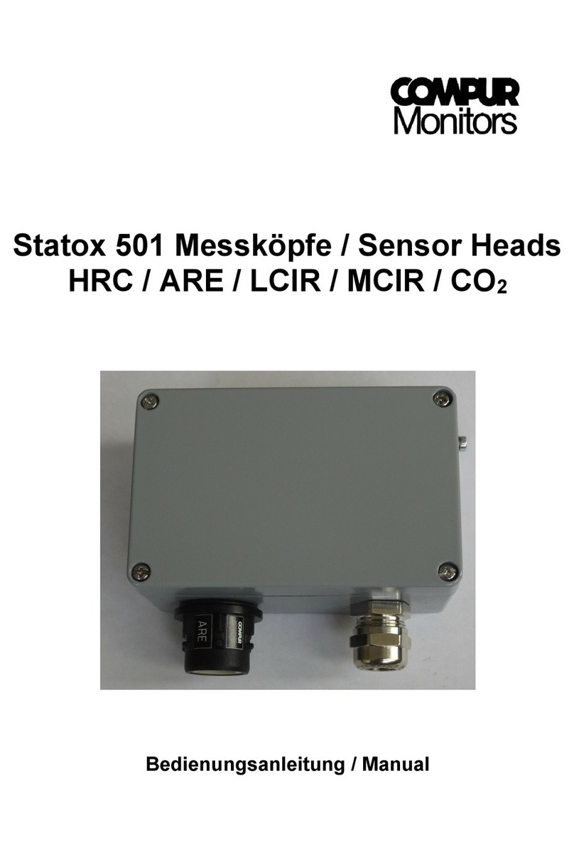 Compur Monitors Statox 501 manual Compur Monitors Statox 501 manual