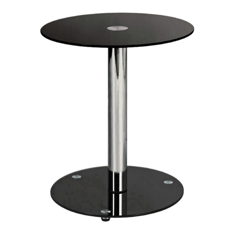 Argos Home Matrix Round Glass Lamp Table User manual Argos Home Matrix Round Glass Lamp Table User manual