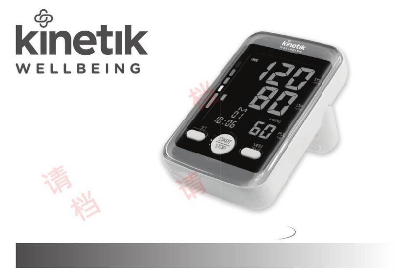 Kinetik Wellbeing 842/5773 User manual
