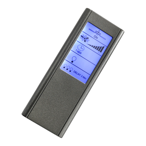 Casa Fan FB-FNK LCD Touch Mounting and operating manual