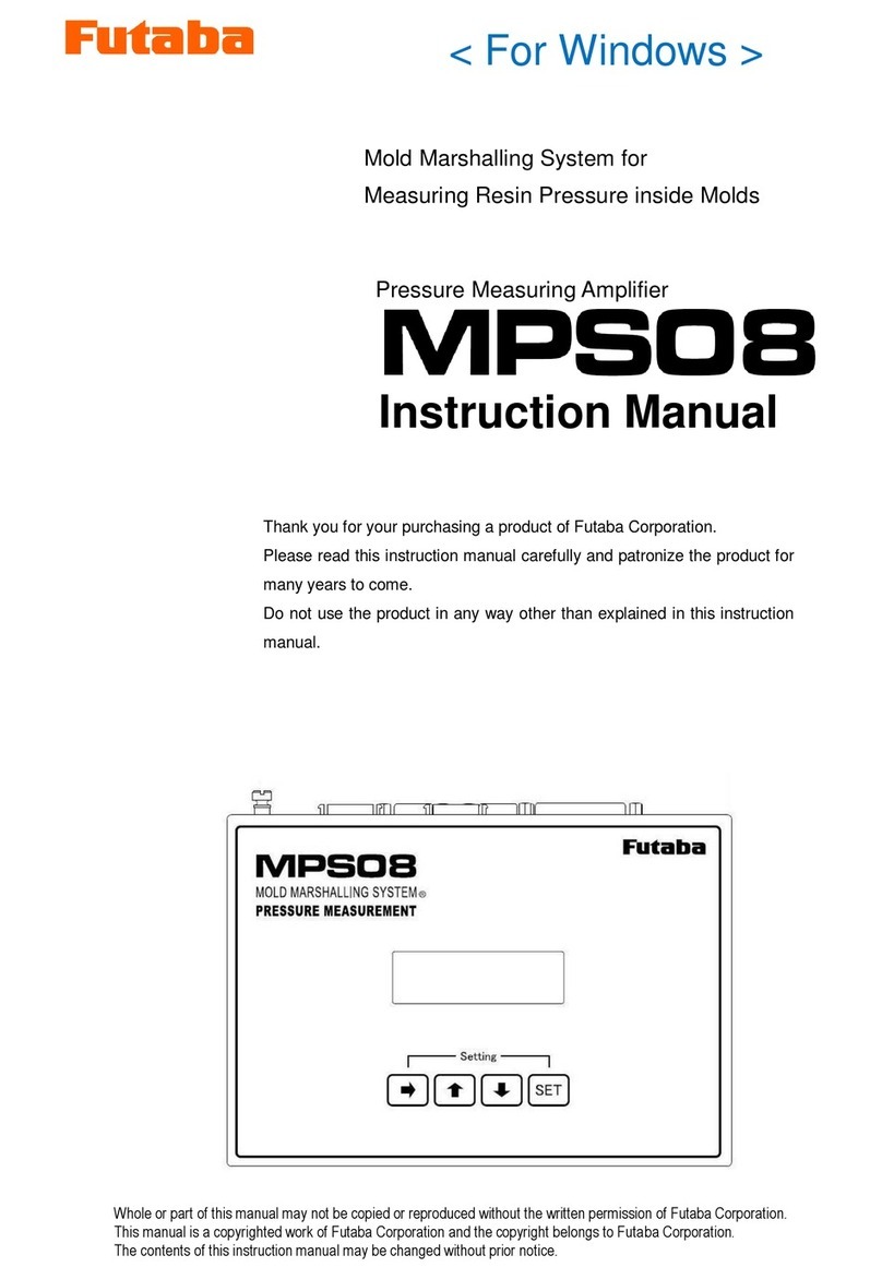 FUTABA Mold Marshalling System MPS08 instruction manual