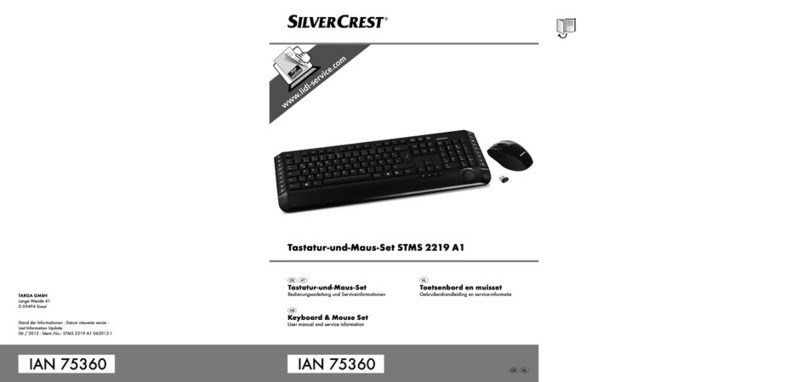 Silvercrest STMS 2219 A1 Instruction sheet