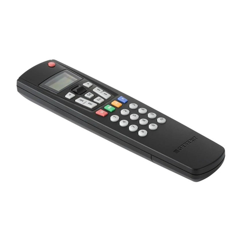 Geberit HyTronic Service-Handy Unidirectional operating instructions