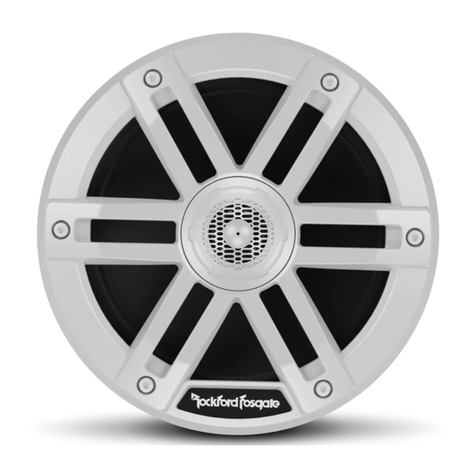 Rockford Fosgate ELEMENT READY M0-65 User manual