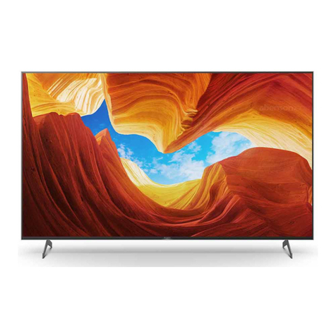 Sony BRAVIA KD-75X9007H User manual