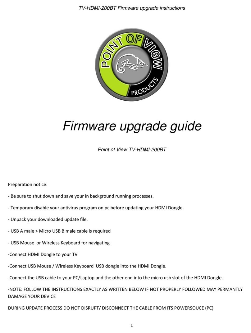 Point of View TV-HDMI-200BT Firmware upgrade guide