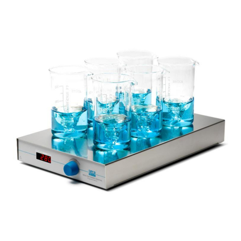 Velp Scientifica MULTISTIRRER Digital 6 instruction manual Velp Scientifica MULTISTIRRER Digital 6 instruction manual