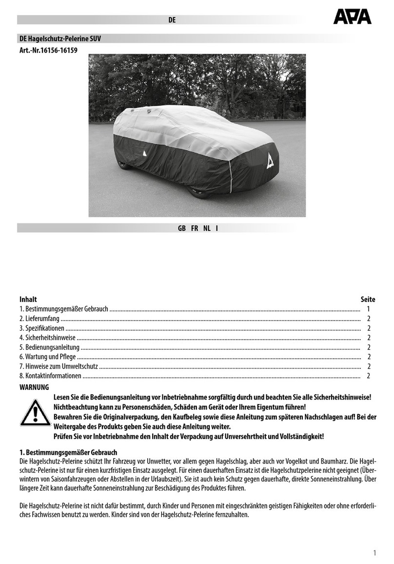 APA 16156 User manual