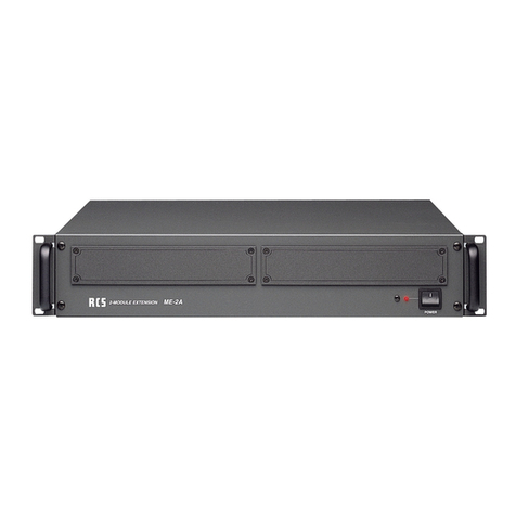 RCS AUDIO-SYSTEMS ME-2A User manual